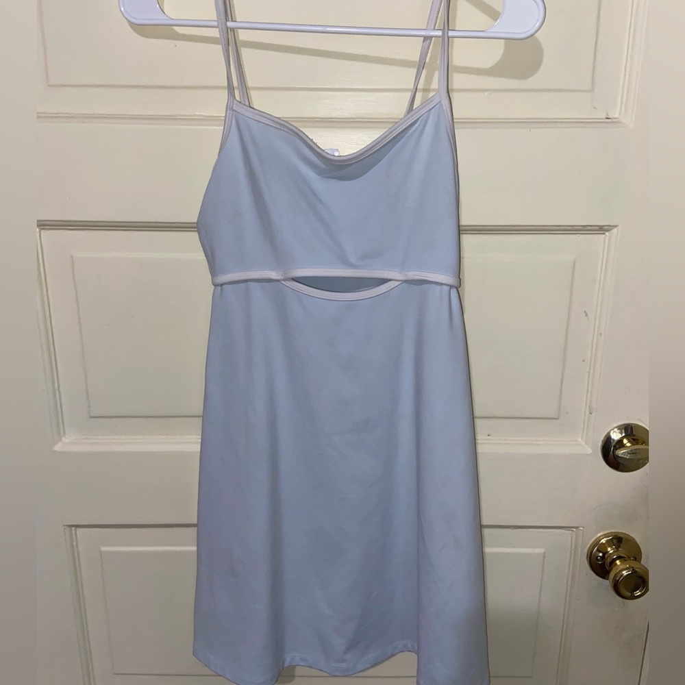 Light blue tenis dress